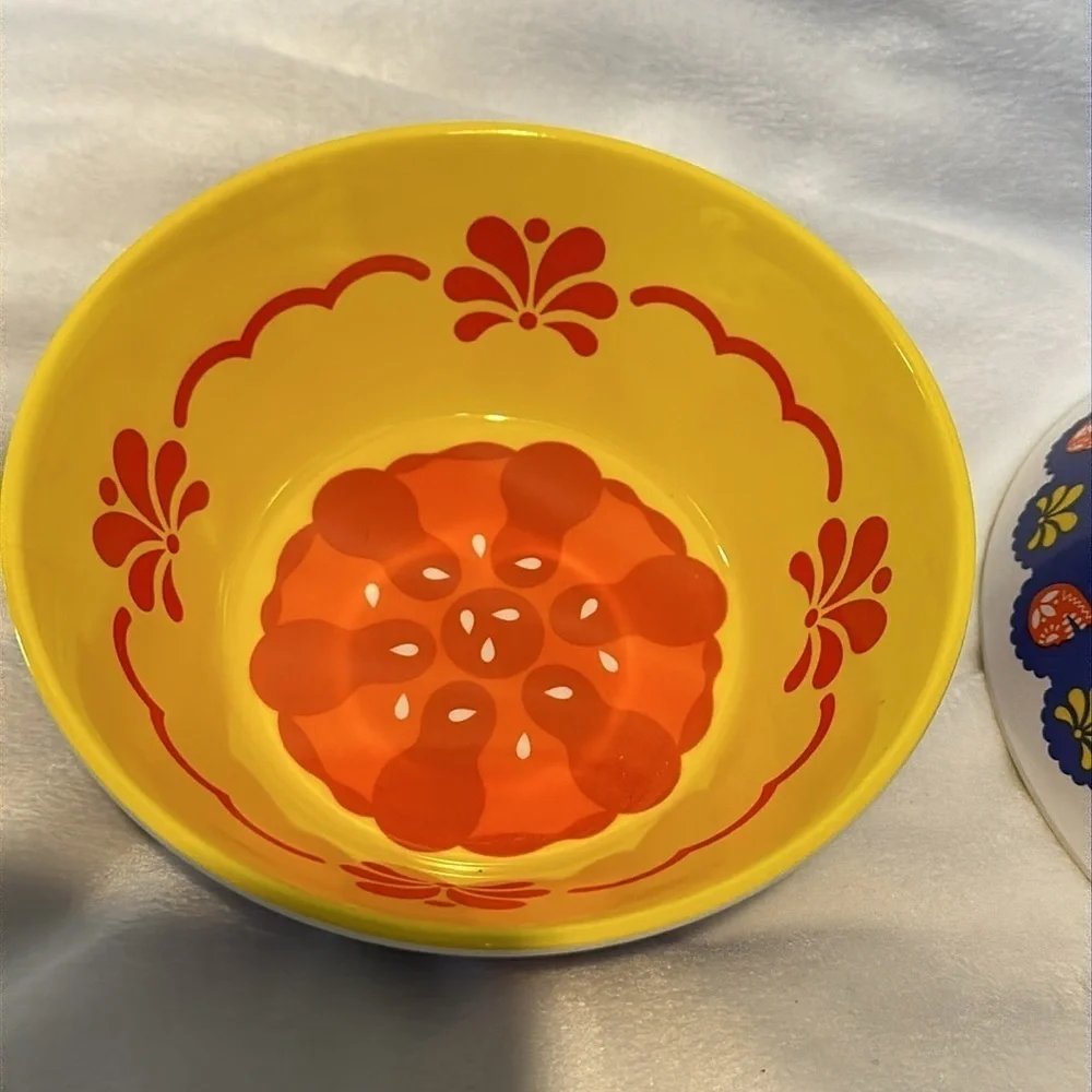 Dia Pacheco NWT Set of 2 Dia De Muertos Bowls